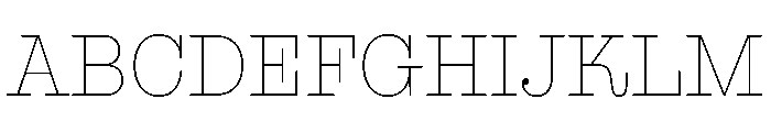 NaNRageBeauNr Thin Font UPPERCASE