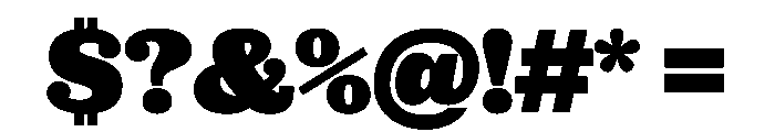 NaNRageBeauStd Blk Font OTHER CHARS