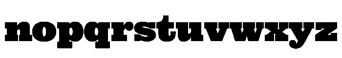 NaNRageBeauStd Blk Font LOWERCASE