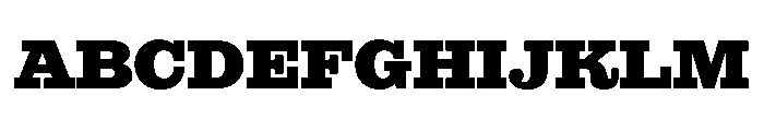 NaNRageBeauStd XBd Font UPPERCASE