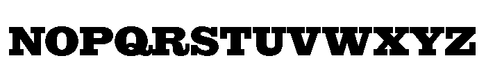 NaNRageBeauStd XBd Font UPPERCASE
