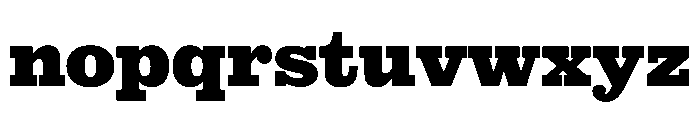 NaNRageBeauStd XBd Font LOWERCASE