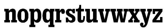 NaNRageBeauXCnd Bd Font LOWERCASE