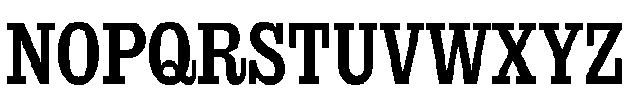 NaNRageBeauXCnd SemiBd Font UPPERCASE