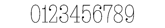 NaNRageBeauXCnd Thin Font OTHER CHARS