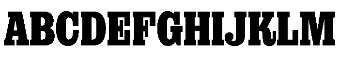 NaNRageBeauXCnd XBd Font UPPERCASE