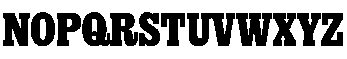 NaNRageBeauXCnd XBd Font UPPERCASE