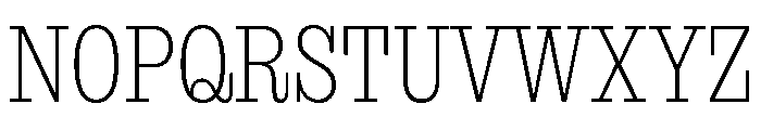 NaNRageBeauXCnd XLt Font UPPERCASE