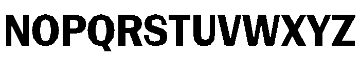 NaNRagePolyCnd Bd Font UPPERCASE