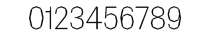 NaNRagePolyCnd ExtraLt Font OTHER CHARS