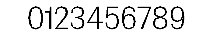NaNRagePolyCnd Lt Font OTHER CHARS