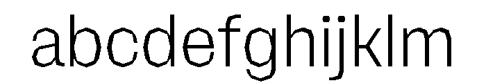 NaNRagePolyCnd Lt FONT