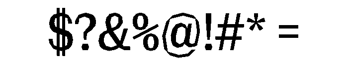 NaNRagePolyCnd Med Font OTHER CHARS