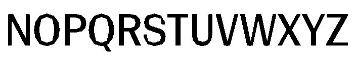 NaNRagePolyCnd Med Font UPPERCASE