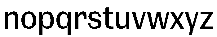 NaNRagePolyCnd Med Font LOWERCASE