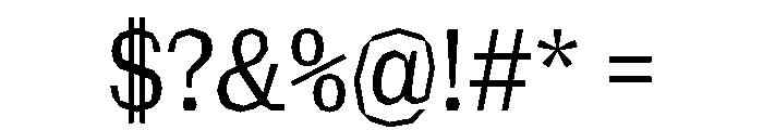 NaNRagePolyCnd Reg Font OTHER CHARS