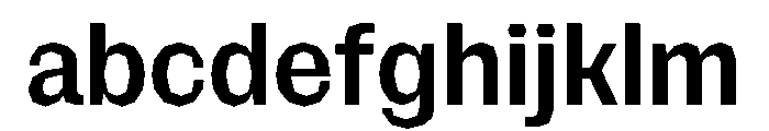 NaNRagePolyCnd SemiBd FONT