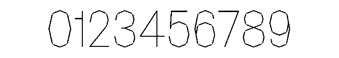 NaNRagePolyCnd Thin Font OTHER CHARS