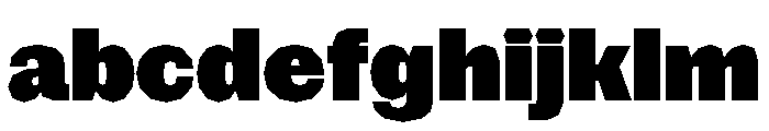 NaNRagePolyNr Blk FONT