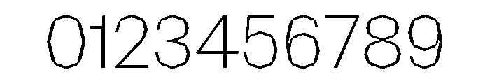 NaNRagePolyNr ExtraLt Font OTHER CHARS