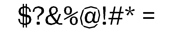 NaNRagePolyNr Reg Font OTHER CHARS