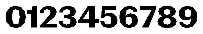 NaNRagePolyStd Bd Font OTHER CHARS