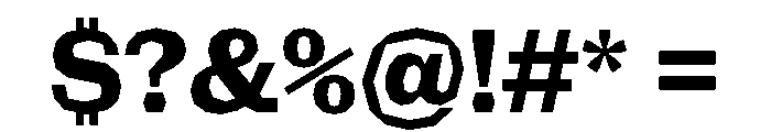 NaNRagePolyStd Bd Font OTHER CHARS