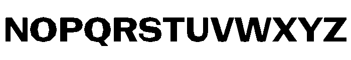 NaNRagePolyStd Bd Font UPPERCASE
