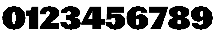 NaNRagePolyStd Blk Font OTHER CHARS