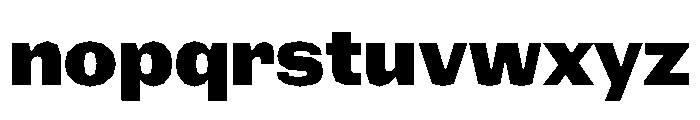 NaNRagePolyStd ExtraBd Font LOWERCASE