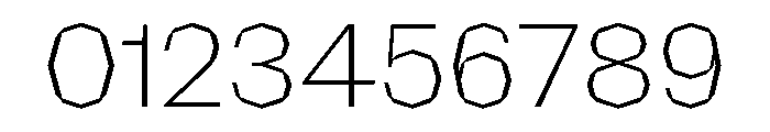 NaNRagePolyStd ExtraLt Font OTHER CHARS
