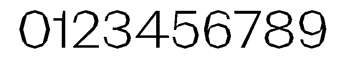 NaNRagePolyStd Lt Font OTHER CHARS