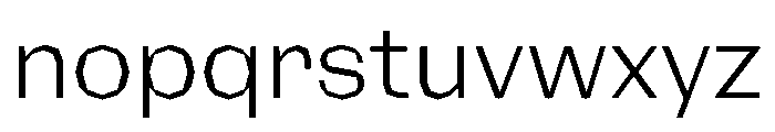 NaNRagePolyStd Lt Font LOWERCASE