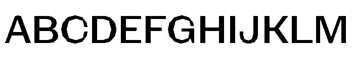 NaNRagePolyStd Med Font UPPERCASE