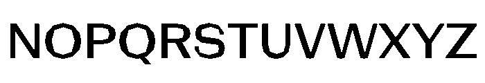 NaNRagePolyStd Med Font UPPERCASE
