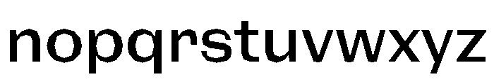 NaNRagePolyStd Med Font LOWERCASE