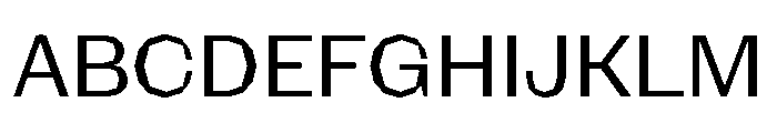 NaNRagePolyStd Reg Font UPPERCASE