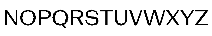 NaNRagePolyStd Reg Font UPPERCASE
