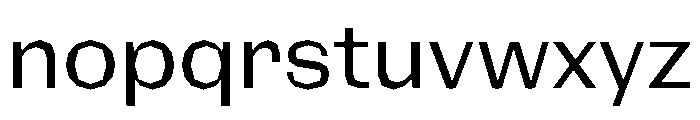 NaNRagePolyStd Reg Font LOWERCASE