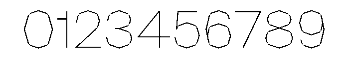 NaNRagePolyStd Thin Font OTHER CHARS