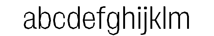 NaNRagePolyXCnd Lt FONT