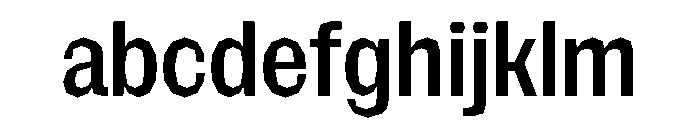 NaNRagePolyXCnd SemiBd FONT