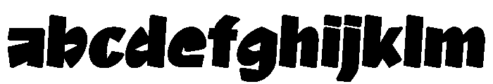 NaNRageQuikCnd Blk FONT