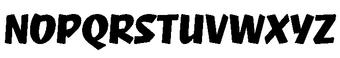 NaNRageQuikCnd ExtraBd Font UPPERCASE