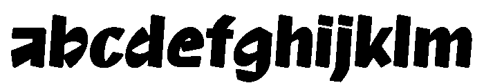 NaNRageQuikCnd ExtraBd FONT