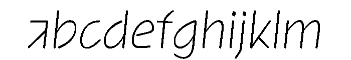 NaNRageQuikCnd ExtraLt FONT