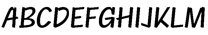 NaNRageQuikCnd Med Font UPPERCASE