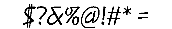 NaNRageQuikCnd Reg Font OTHER CHARS