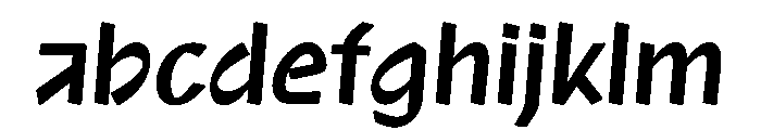 NaNRageQuikCnd SemiBd FONT