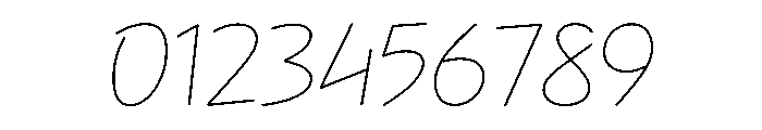 NaNRageQuikCnd Thin Font OTHER CHARS
